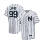 Men's New York Yankees White Home Replica Jersey - Image 5