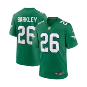 Men's Philadelphia Eagles Kelly Green Alternate Game Jersey - Image 2