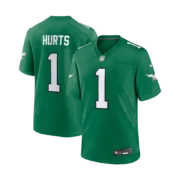 Men's Philadelphia Eagles Kelly Green Alternate Game Jersey - Image 4