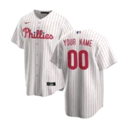 Men's Philadelphia Phillies White Home Replica Jersey