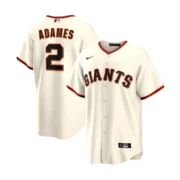 Men's San Francisco Giants Cream Home Replica Jersey - Image 3