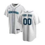 Men's Seattle Mariners White Home Replica Jersey