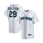 Men's Seattle Mariners White Home Replica Jersey - Image 3