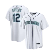 Men's Seattle Mariners White Home Replica Jersey - Image 4