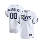 Men's Tampa Bay Rays White Home Limited Jersey
