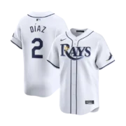 Men's Tampa Bay Rays White Home Limited Jersey - Image 3