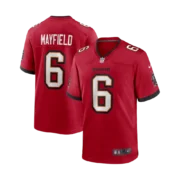 Men's Red Tampa Bay Buccaneers Team Game Jersey - Image 2