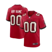 Men's Red Tampa Bay Buccaneers Team Game Jersey
