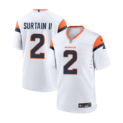 Men’s Denver Broncos White Mile High Collection Game Jersey - Image 3