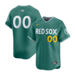 Men's Boston Red Sox City Connect Green Monster jerseys.