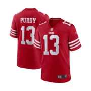 Men’s San Francisco 49ers Scarlet Jersey - Image 4