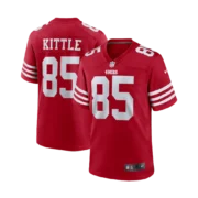 Men’s San Francisco 49ers Scarlet Jersey - Image 2