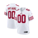 Men’s San Francisco 49ers White Game Player Jersey
