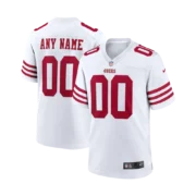 Men’s San Francisco 49ers White Game Player Jersey