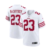 Men’s San Francisco 49ers White Game Player Jersey - Image 2