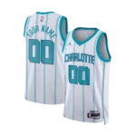 Unisex Charlotte Hornets White Swingman Jersey