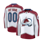 Men's Colorado Avalanche White Away Premium Jersey