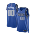Unisex Dallas Mavericks Blue Swingman Jersey