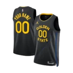 Unisex Golden State Warriors Black 2024/25 Swingman Jersey