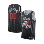 Unisex Toronto Raptors Black 2025/26 City Edition Swingman Jersey