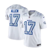 Men’s Buffalo Bills White 2025 Rivalries Collection Jersey - Image 2