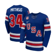 Men’s USA Hockey Royal 2026 Home Replica Jersey - Image 4