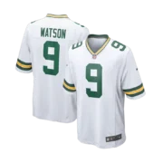 Men’s Green Bay Packers White Game Jersey - Image 3