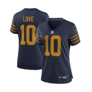 Women’s Green Bay Packers Navy The 1923 Classic Game Jersey - Image 2