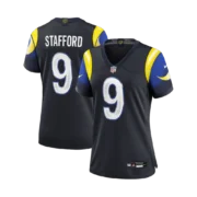 Women's Los Angeles Rams Midnight Blue 2025 Rivalries Collection Game Jersey - Image 2