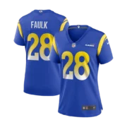 Women's Los Angeles Rams Royal Game Jersey - Image 4