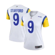 Women's Los Angeles Rams White Alternate Jersey - Image 2