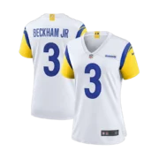 Women's Los Angeles Rams White Alternate Jersey - Image 3
