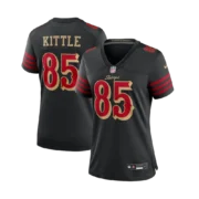 Women's San Francisco 49ers Black 2025 Rivalries Collection Game Jersey - Image 4