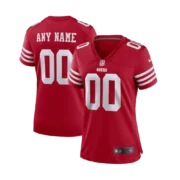 Women's Scarlet San Francisco 49ers Game Jersey