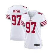 Women's White San Francisco 49ers Retired Player Game Jersey - Image 3