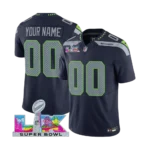 Men’s Seattle Seahawks Super Bowl LX Vapor Limited Jersey COLLEGE NAVY