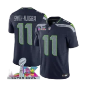 Men’s Seattle Seahawks Super Bowl LX Vapor Limited Jersey COLLEGE NAVY - Image 4