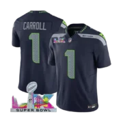 Men’s Seattle Seahawks Super Bowl LX Vapor Limited Jersey COLLEGE NAVY - Image 3