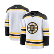 Men's Boston Bruins White Away Premium Jersey - Image 3