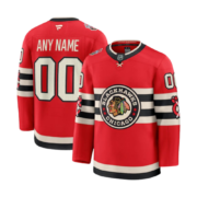Men's Red Chicago Blackhawks 2025 NHL Winter Classic Player Jersey