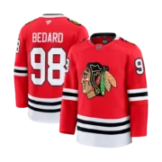 Men's Chicago Blackhawks Red Home Premium Jersey - Image 2